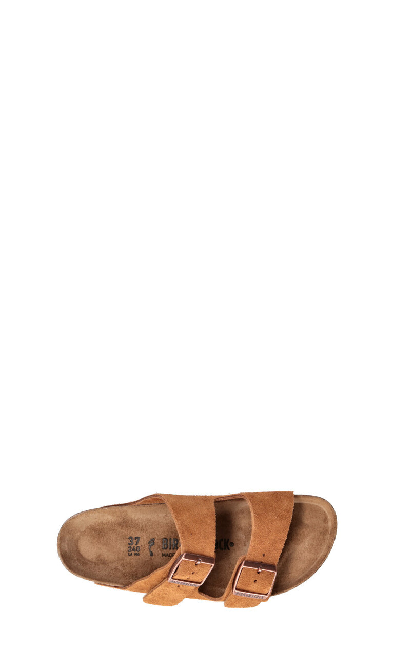 BIRKENSTOCK ARIZONA BS Ciabatta donna marrone in suede