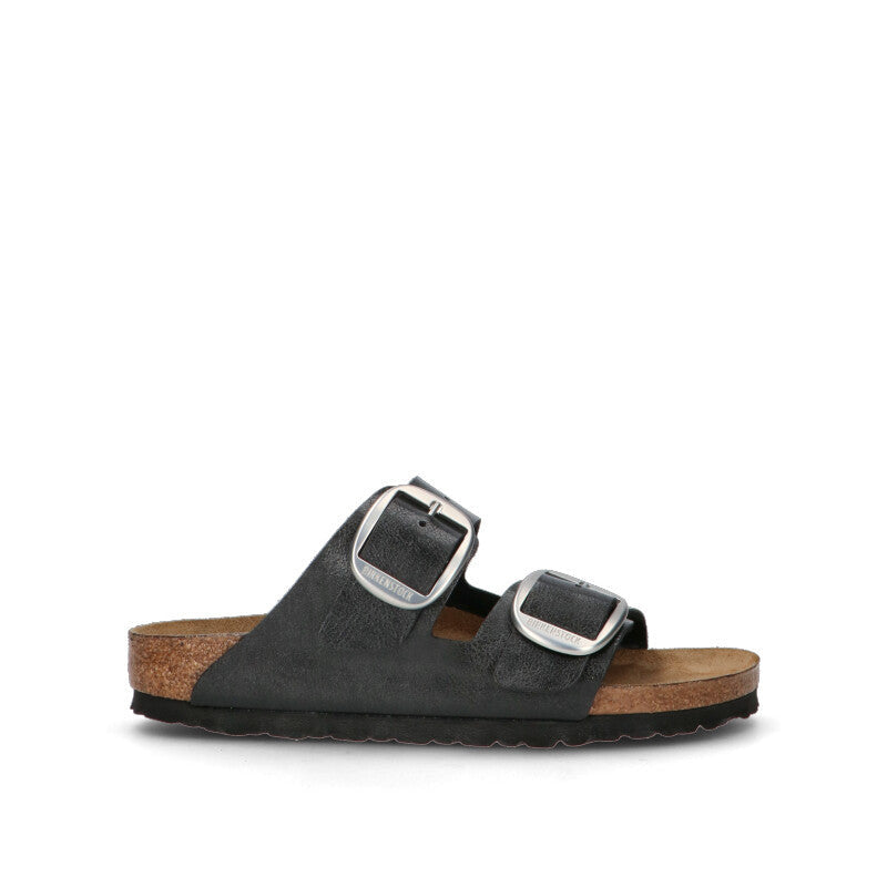 BIRKENSTOCK ARIZONA BIG BUCKLE Ciabatta donna nera