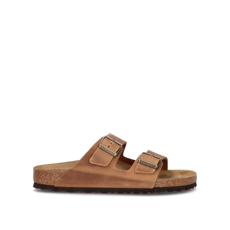 BIRKENSTOCK ARIZONA BS Ciabatta uomo marrone in pelle