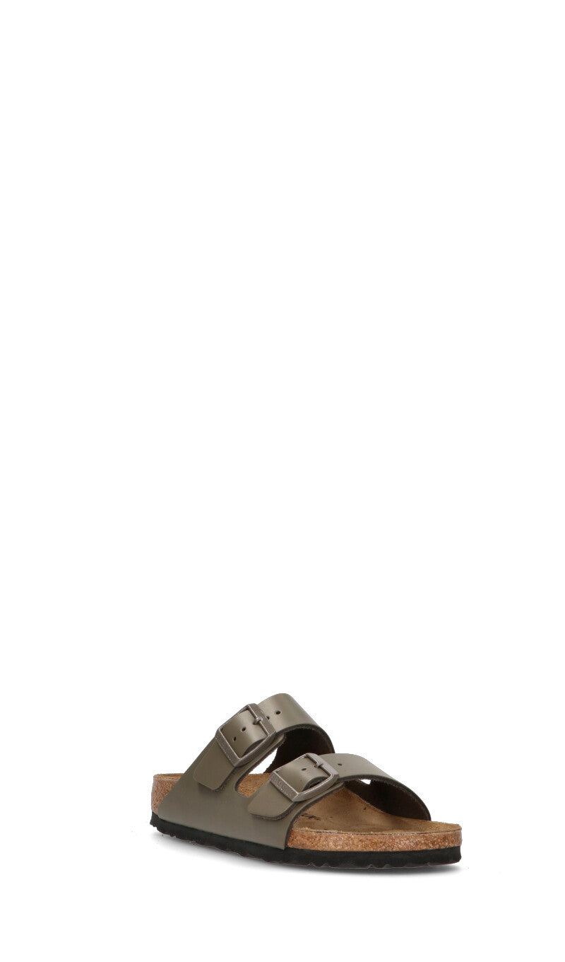 BIRKENSTOCK ARIZONA BS Ciabatta donna grigia in pelle