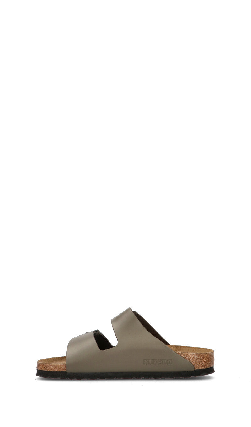 BIRKENSTOCK ARIZONA BS Ciabatta donna grigia in pelle
