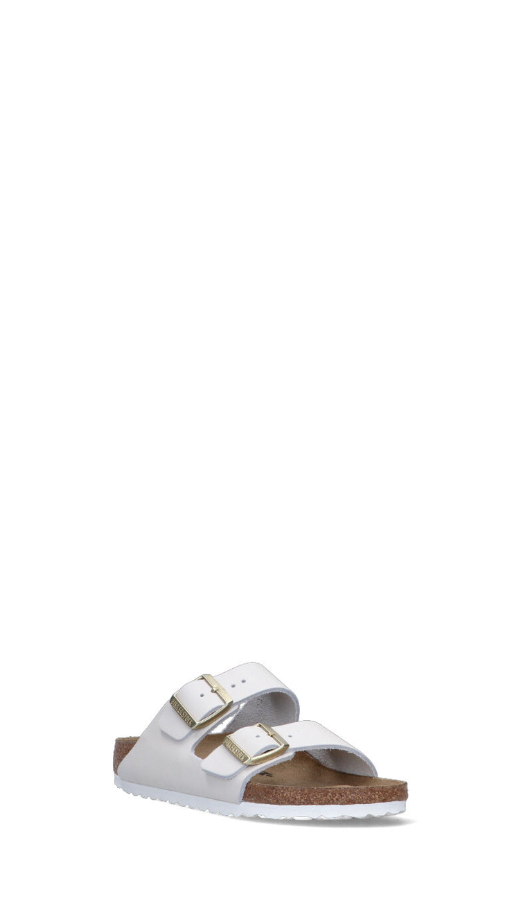 BIRKENSTOCK - ARIZONA BS ciabatta donna bianco antico in pelle