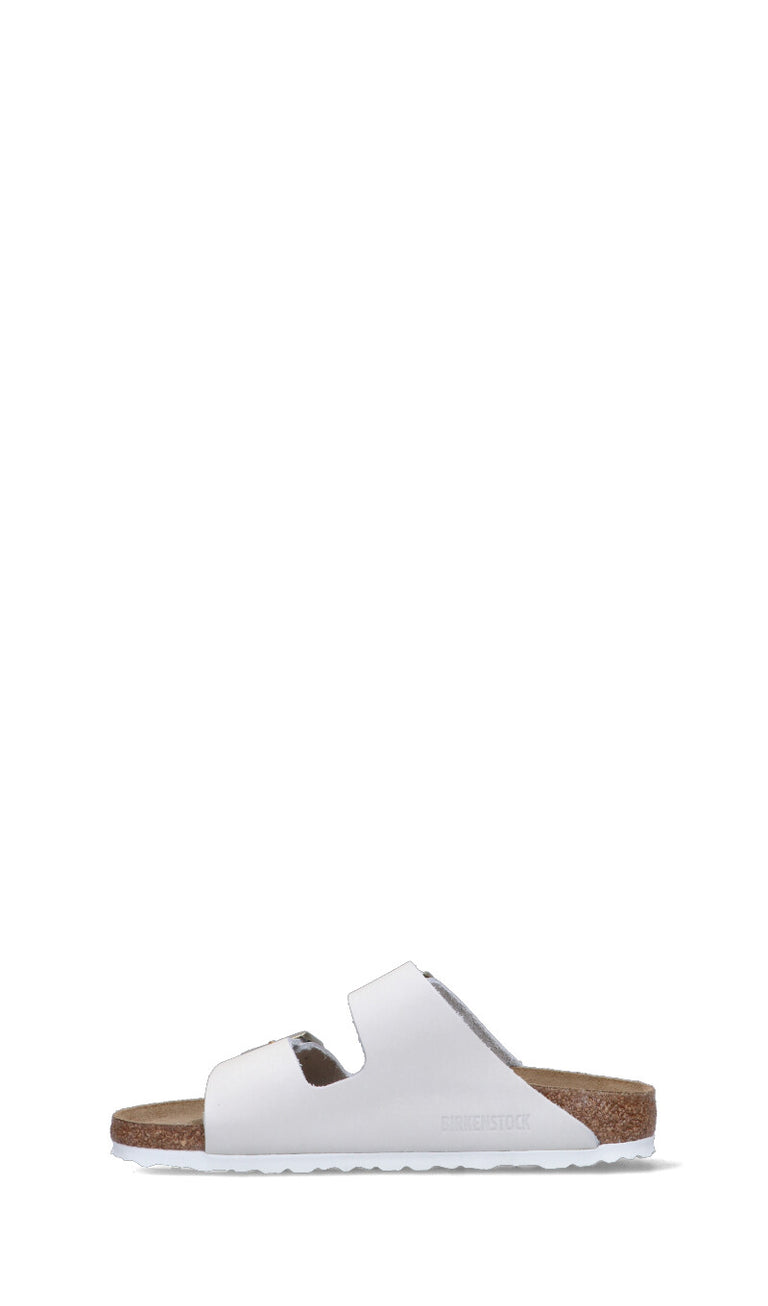 BIRKENSTOCK - ARIZONA BS ciabatta donna bianco antico in pelle