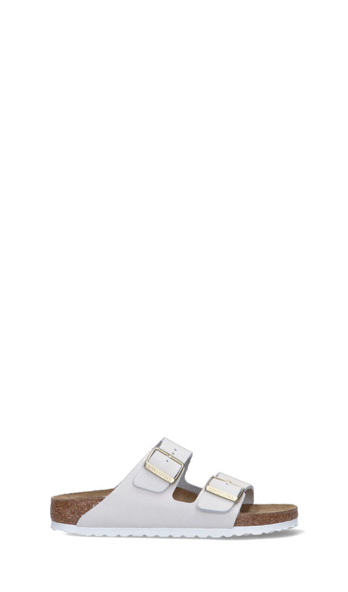 BIRKENSTOCK - ARIZONA BS ciabatta donna bianco antico in pelle