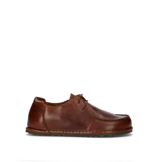 BIRKENSTOCK UTTI LACE Mocassino uomo marrone in pelle