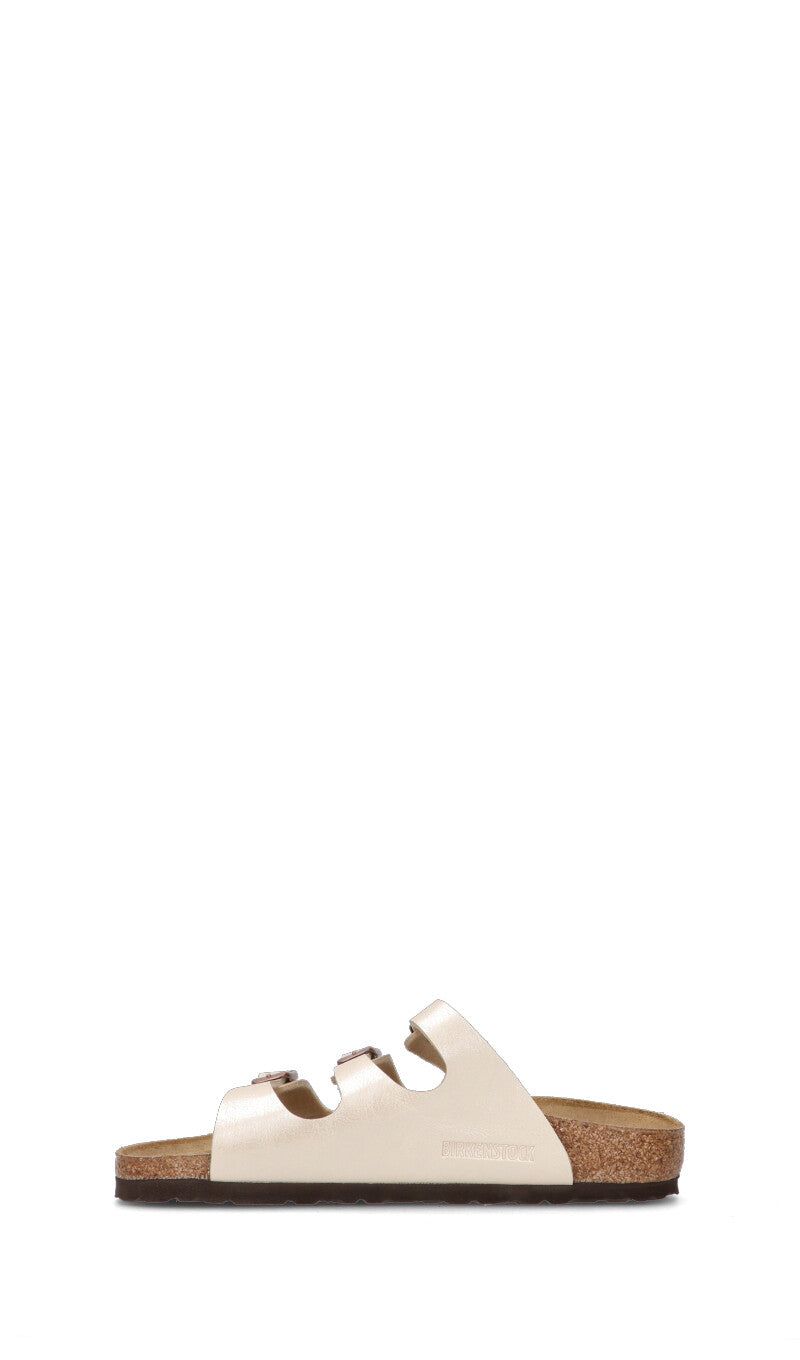 BIRKENSTOCK FLORIDA Ciabatta donna graceful pearl white