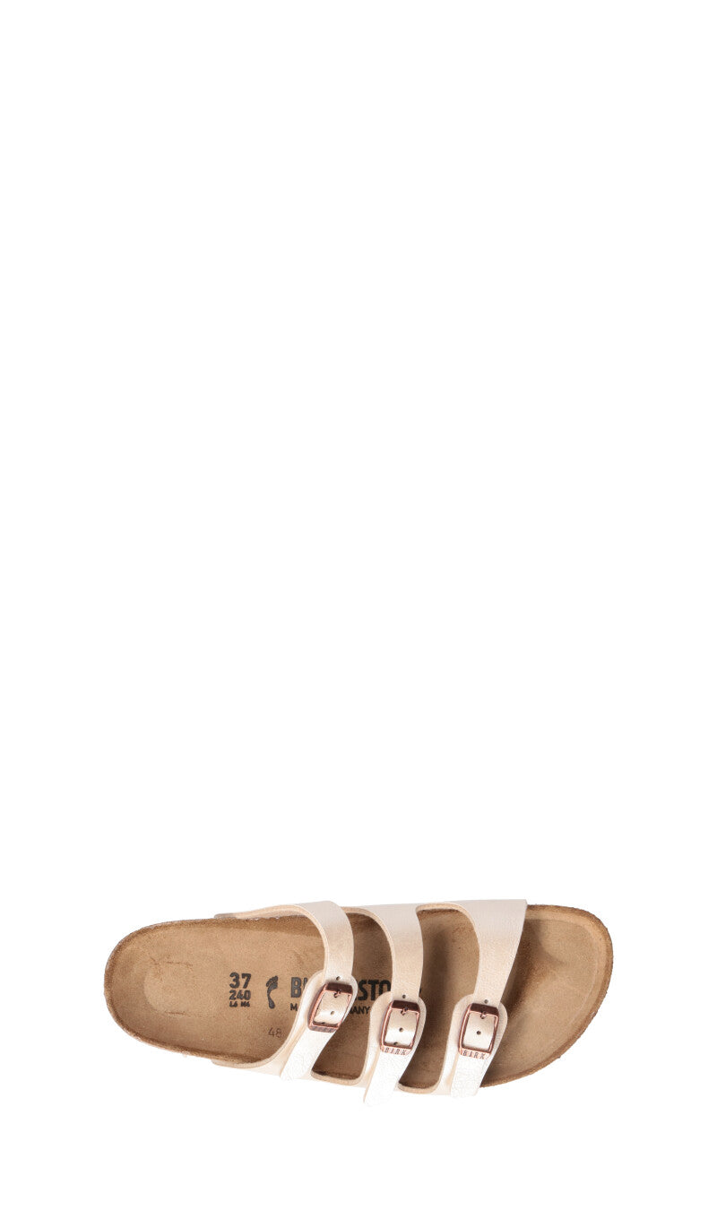 BIRKENSTOCK FLORIDA Ciabatta donna graceful pearl white