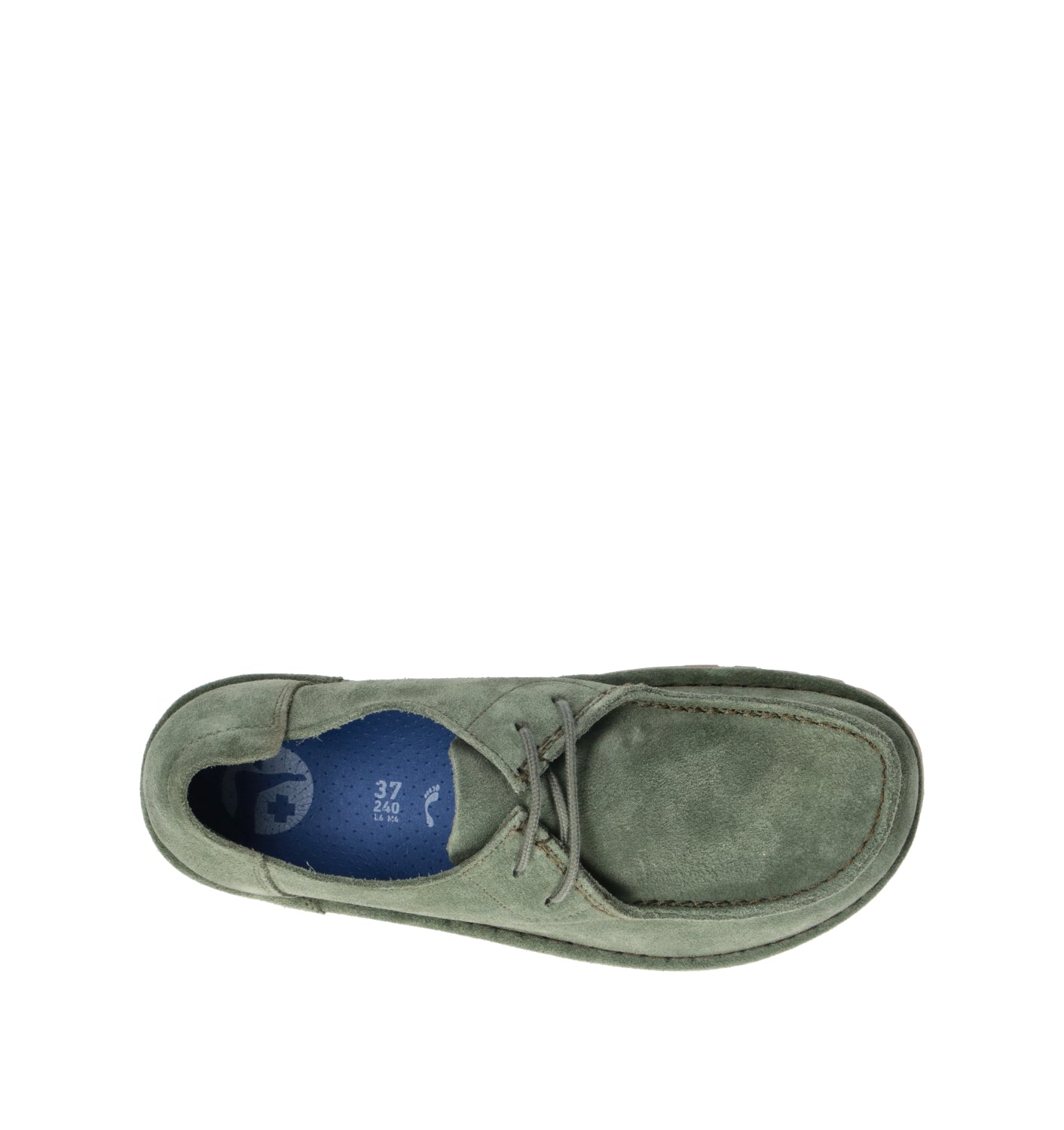 BIRKENSTOCK UTTI LACE Mocassino donna verde in suede