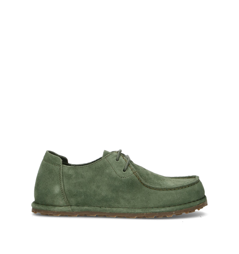 BIRKENSTOCK UTTI LACE Mocassino donna verde in suede