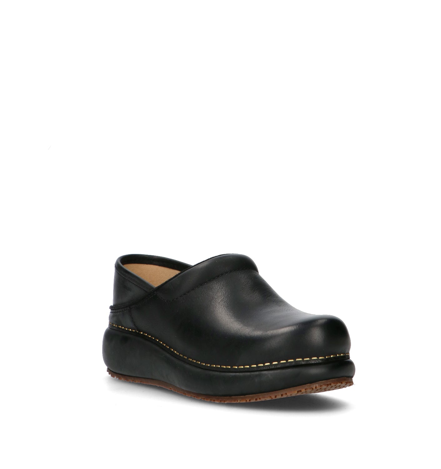DANSKO Zoccolo donna nero in pelle