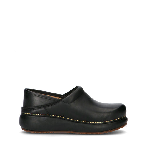 DANSKO Zoccolo donna nero in pelle