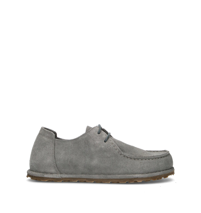 BIRKENSTOCK UTTI LACE Mocassino donna grigia in suede