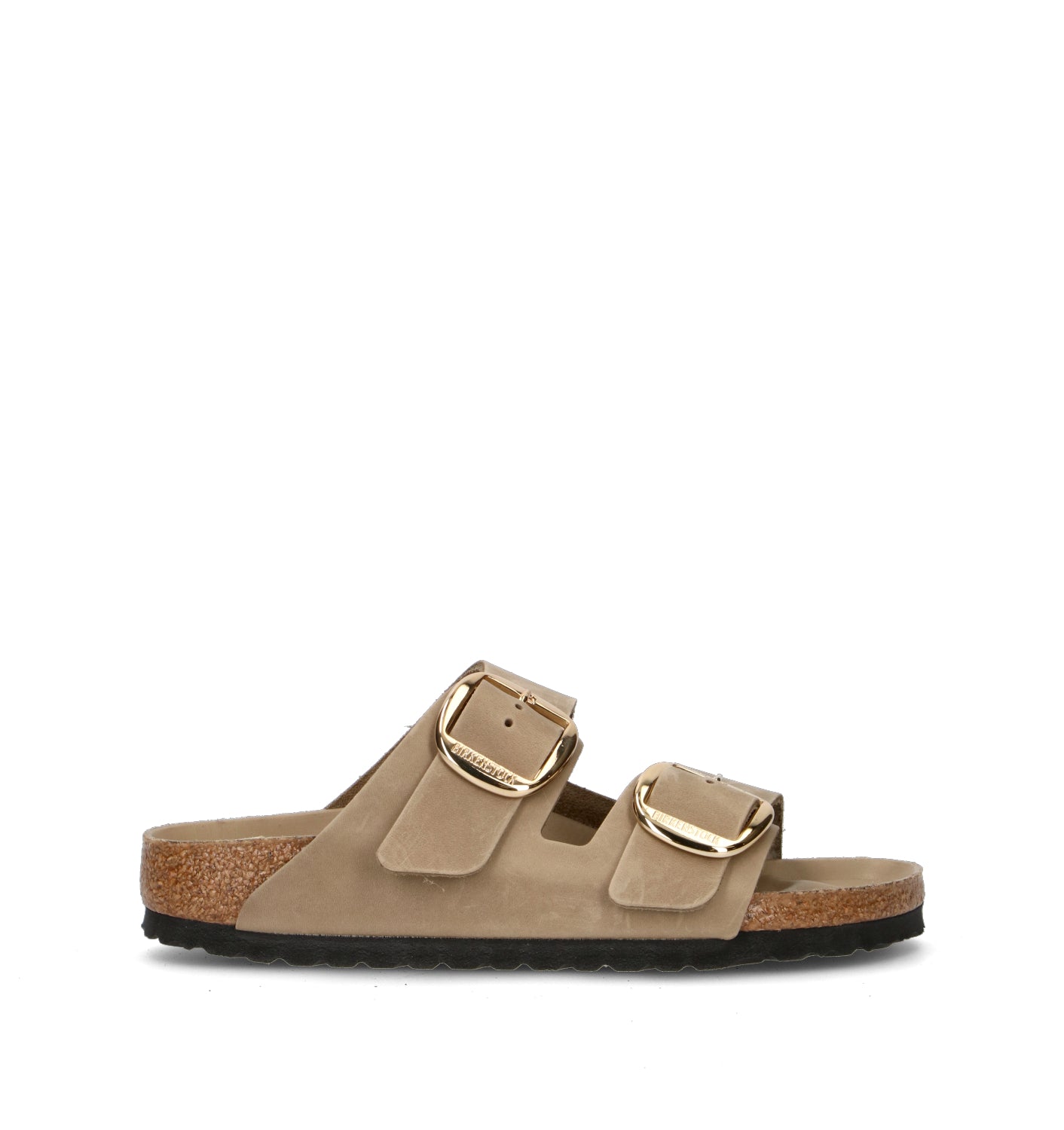 BIRKENSTOCK ARIZONA BIG BUCKLE Ciabatta donna beige in nabuk