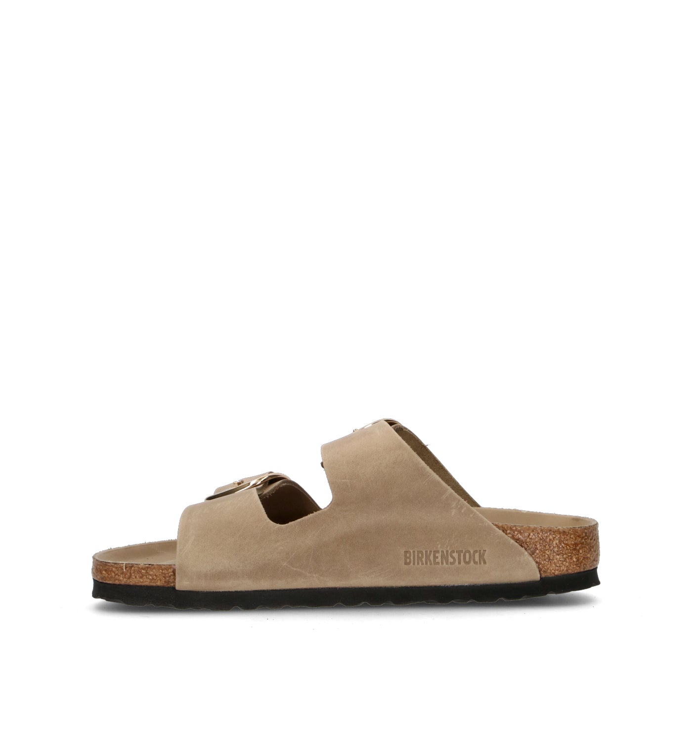 BIRKENSTOCK ARIZONA BIG BUCKLE Ciabatta donna beige in nabuk