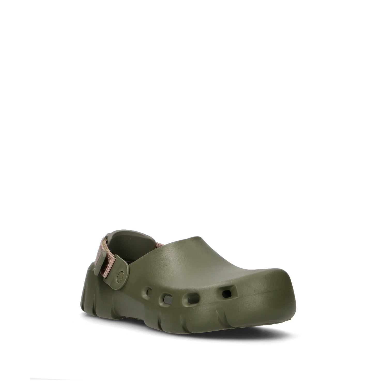 BIRKENSTOCK BIRKI FLOW TECH LOOP EVA Zoccolo uomo khaki/gray taupe
