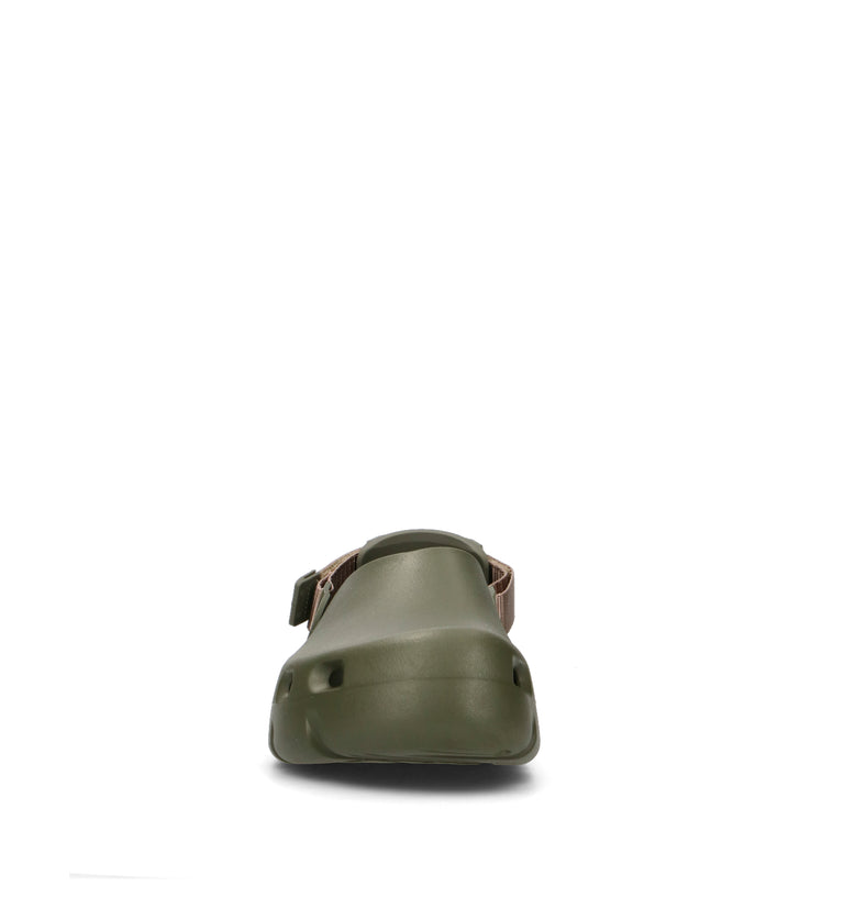 BIRKENSTOCK BIRKI FLOW TECH LOOP EVA Zoccolo uomo khaki/gray taupe
