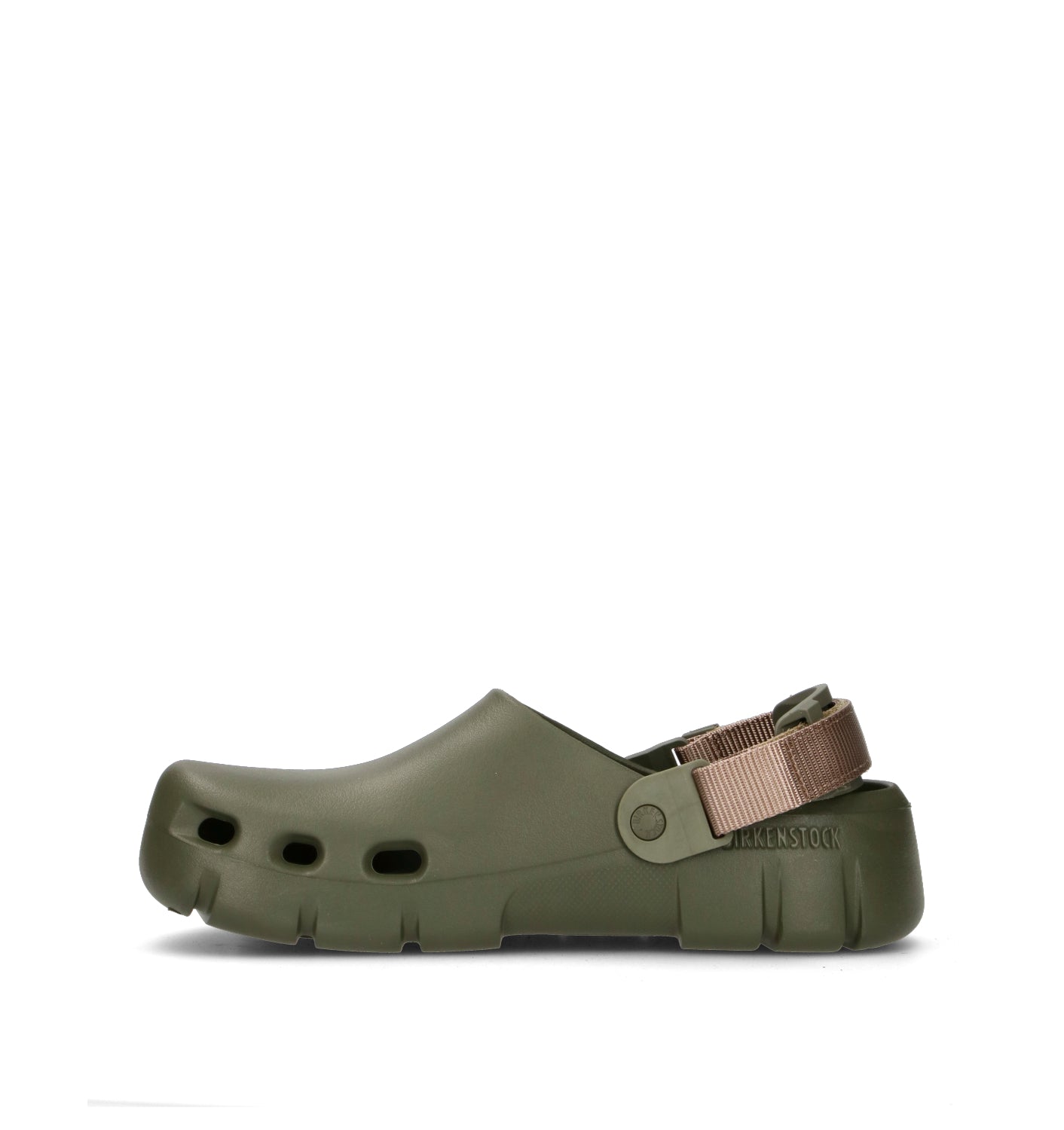 BIRKENSTOCK BIRKI FLOW TECH LOOP EVA Zoccolo uomo khaki/gray taupe