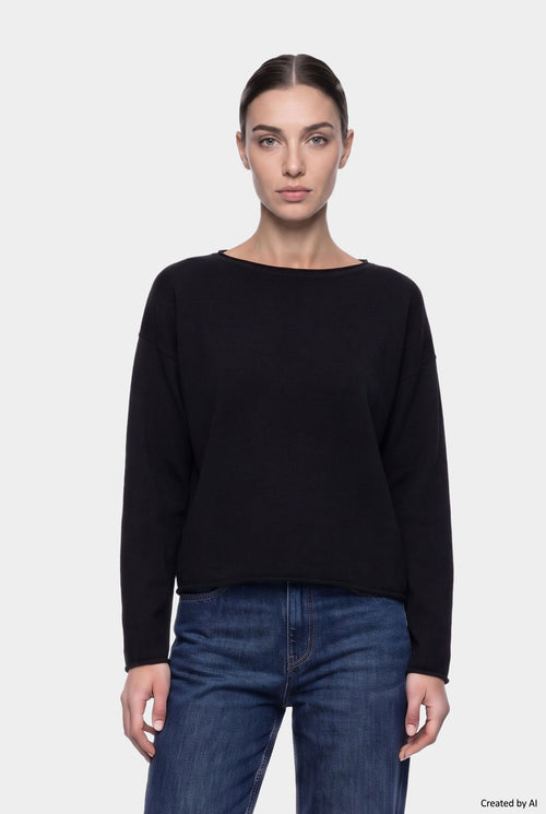 VERO MODA Maglione donna nero
