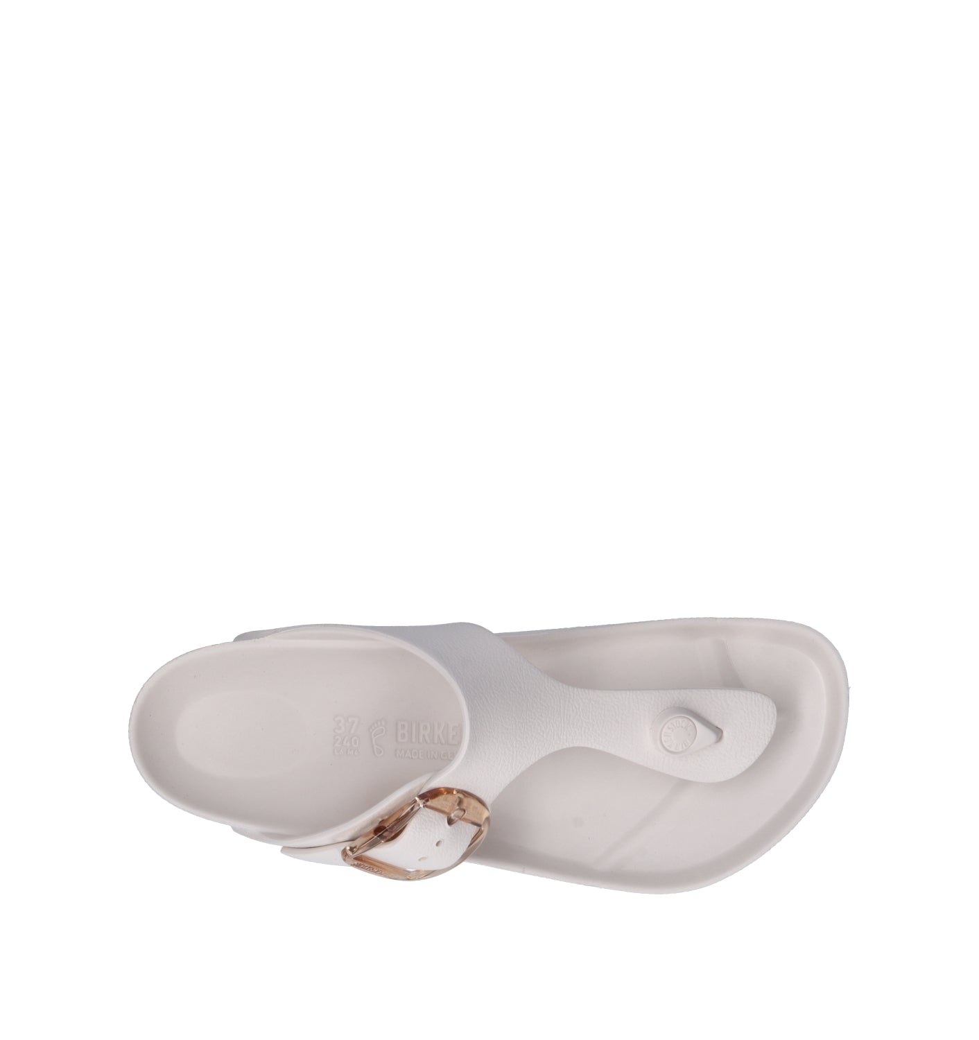 BIRKENSTOCK GIZEH BIG BUCKLE EVA Ciabatta donna bianca