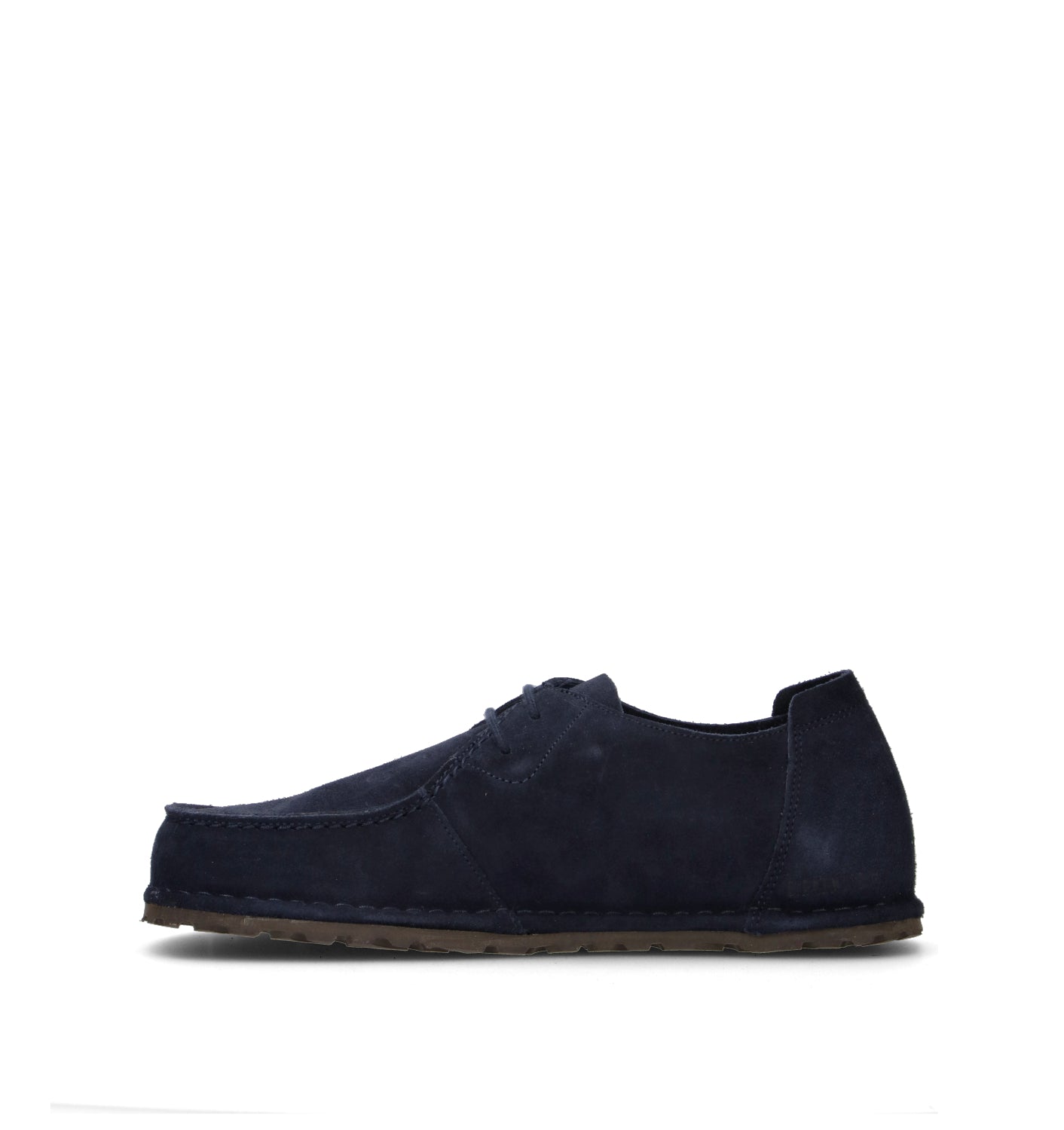 BIRKENSTOCK UTTI LACE Stringata uomo navy in suede