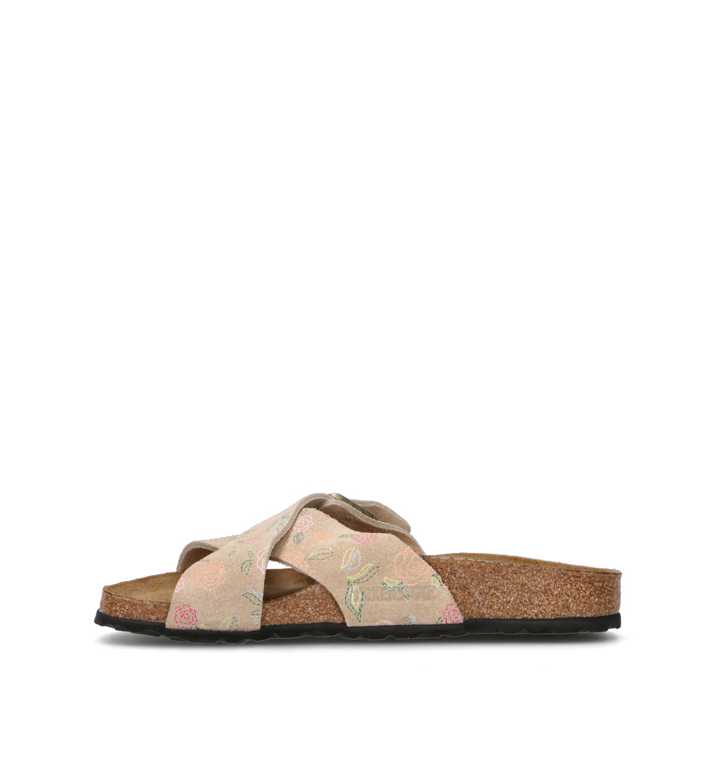 BIRKENSTOCK SIENA Ciabatta donna sandcastle flower print in suede