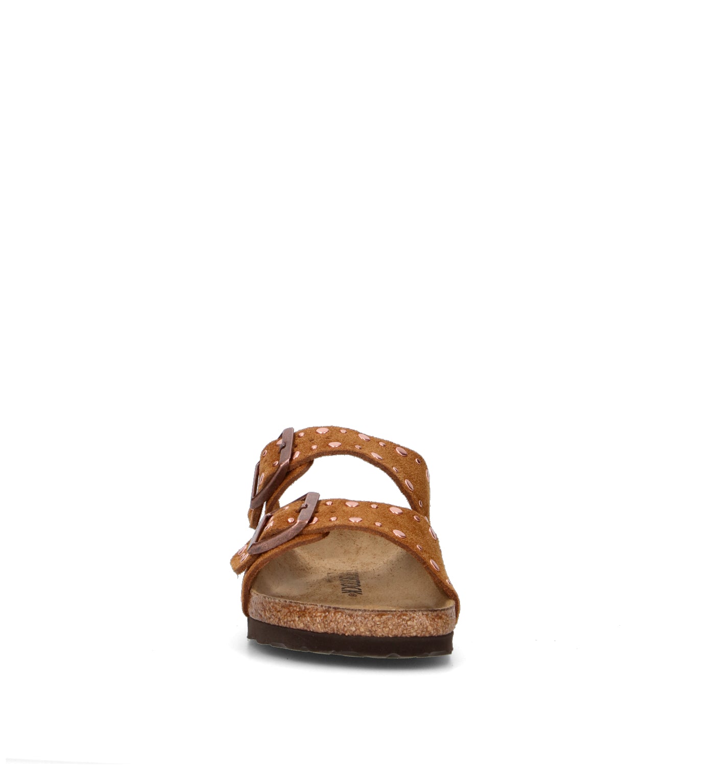 BIRKENSTOCK ARIZONA RIVET BORDER Ciabatta donna mink in suede