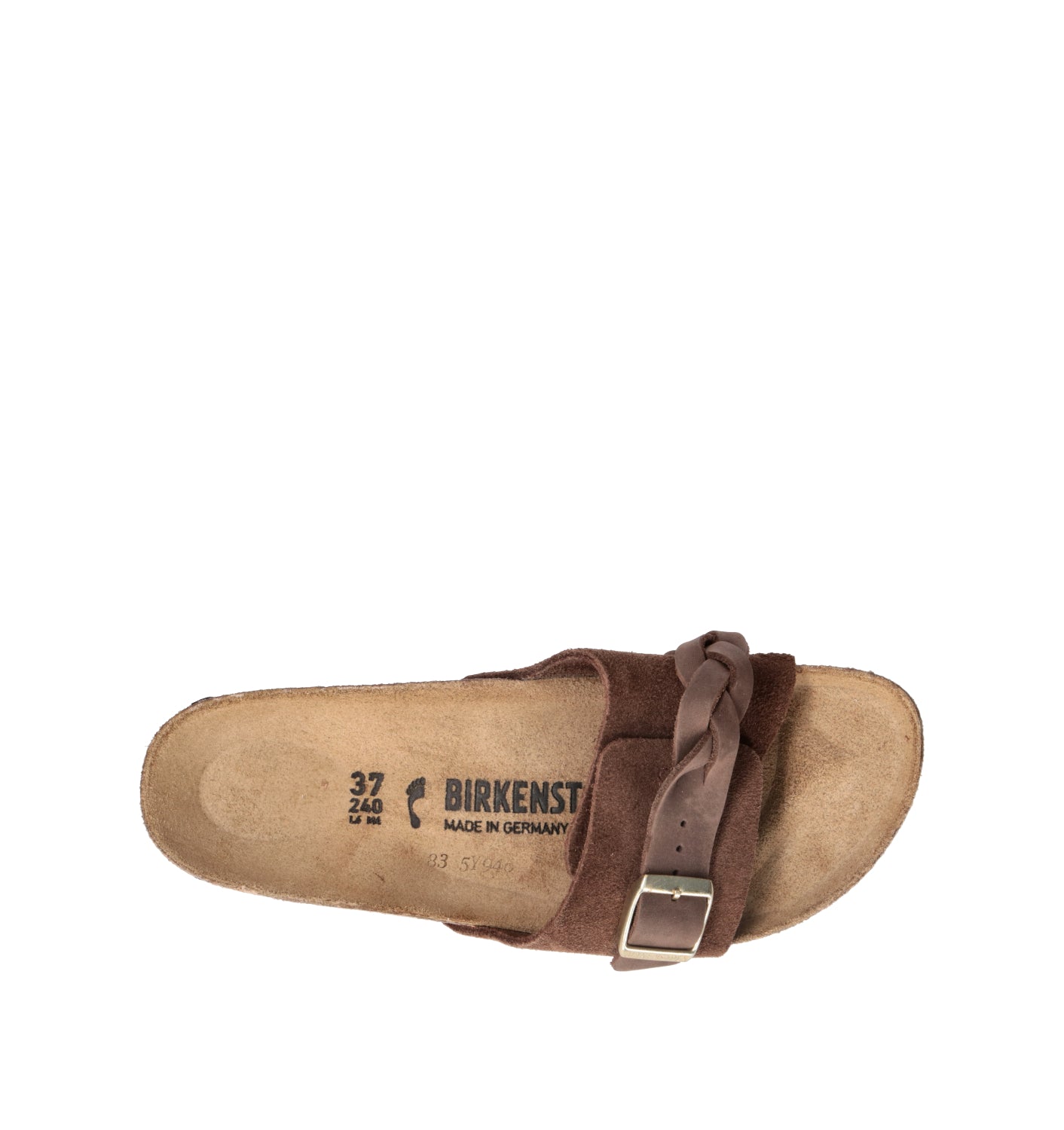 BIRKENSTOCK OITA BRAIDED Ciabatta donna carafe in suede