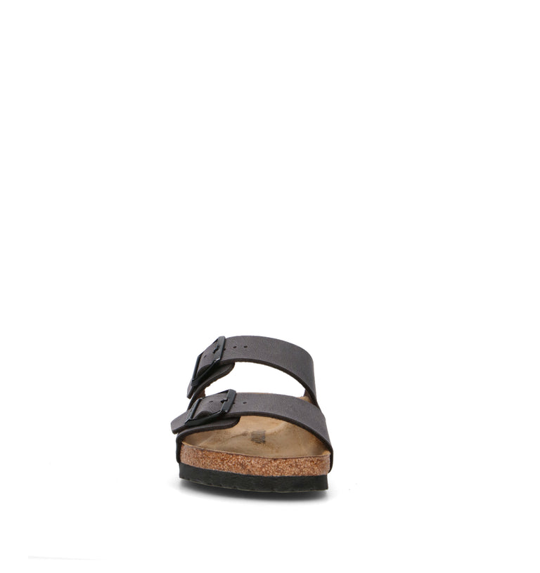 BIRKENSTOCK ARIZONA Ciabatta uomo velvet gray/black buckles