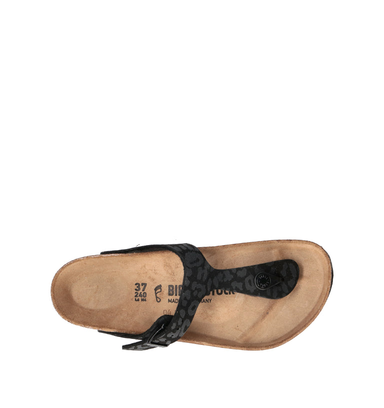 BIRKENSTOCK GIZEH  Ciabatta donna leo black