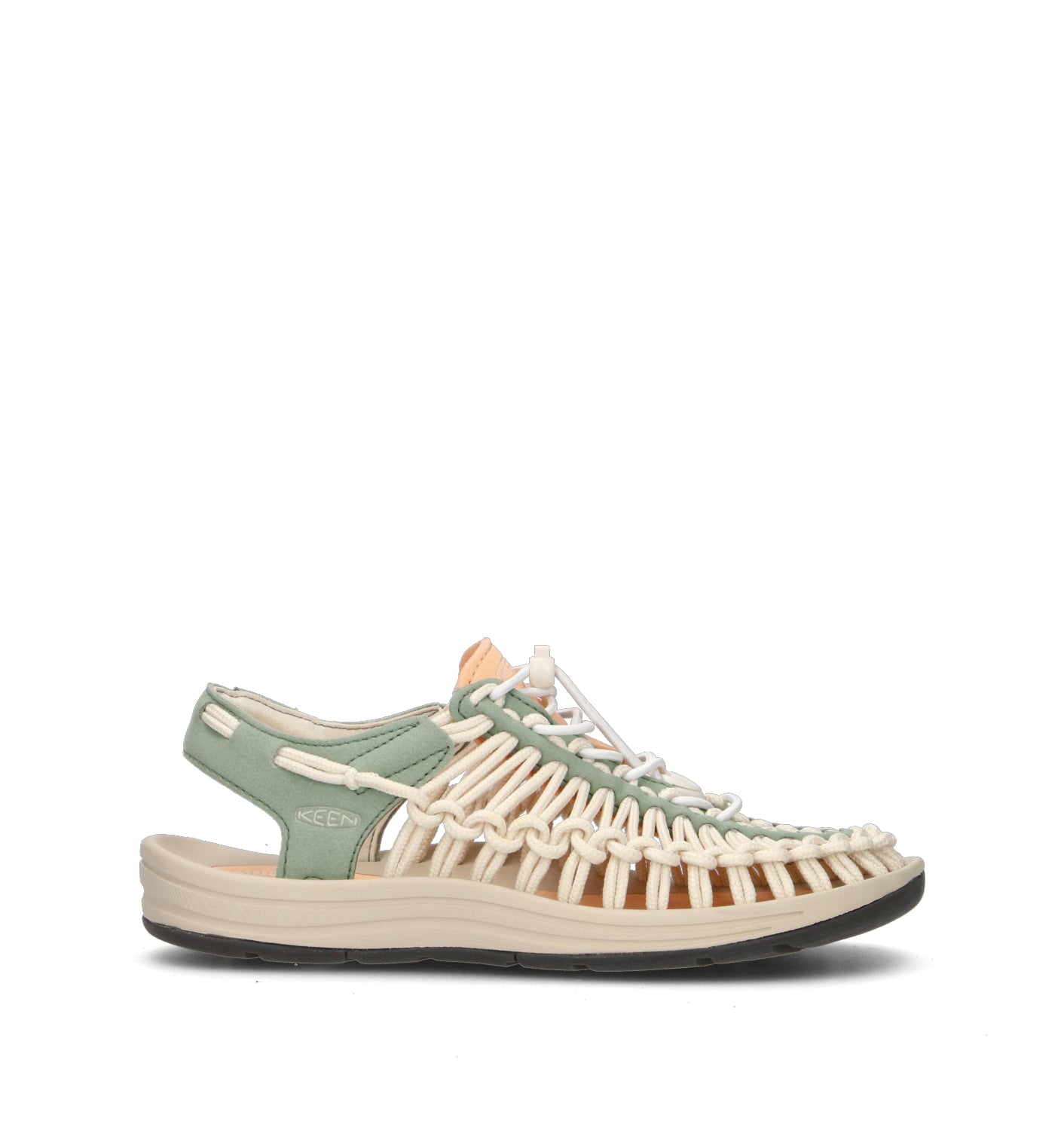 KEEN Sandalo donna verde/panna