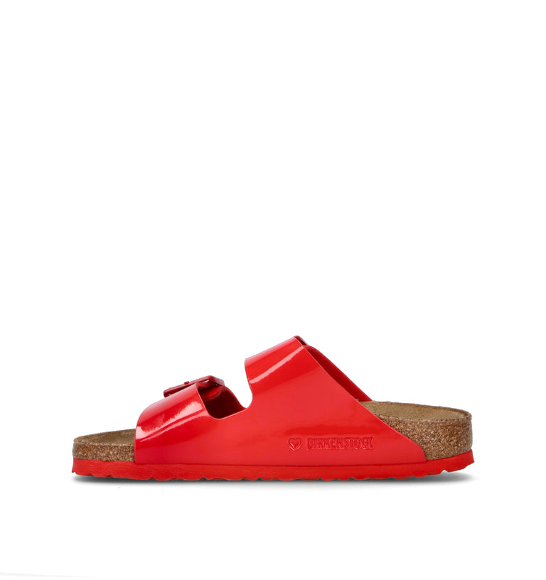 BIRKENSTOCK ARIZONA Ciabatta donna patent cherry