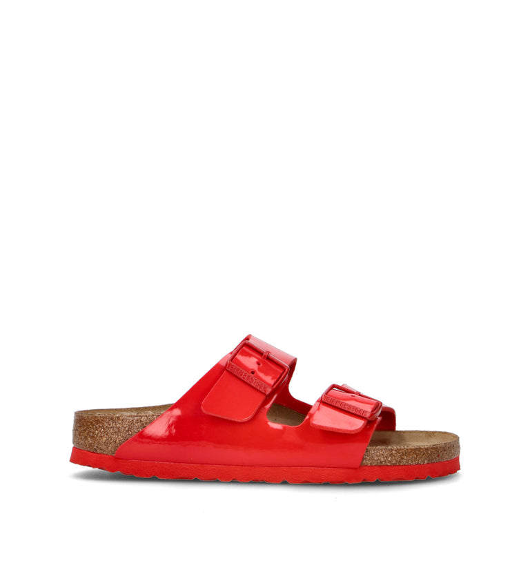 BIRKENSTOCK ARIZONA Ciabatta donna patent cherry