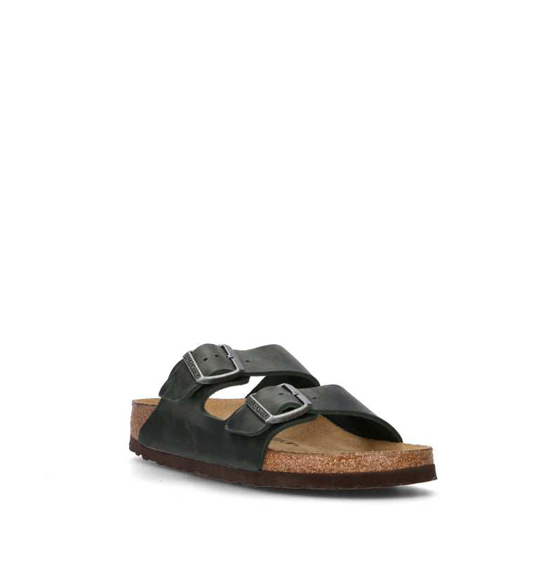 BIRKENSTOCK ARIZONA Ciabatta uomo thyme in pelle