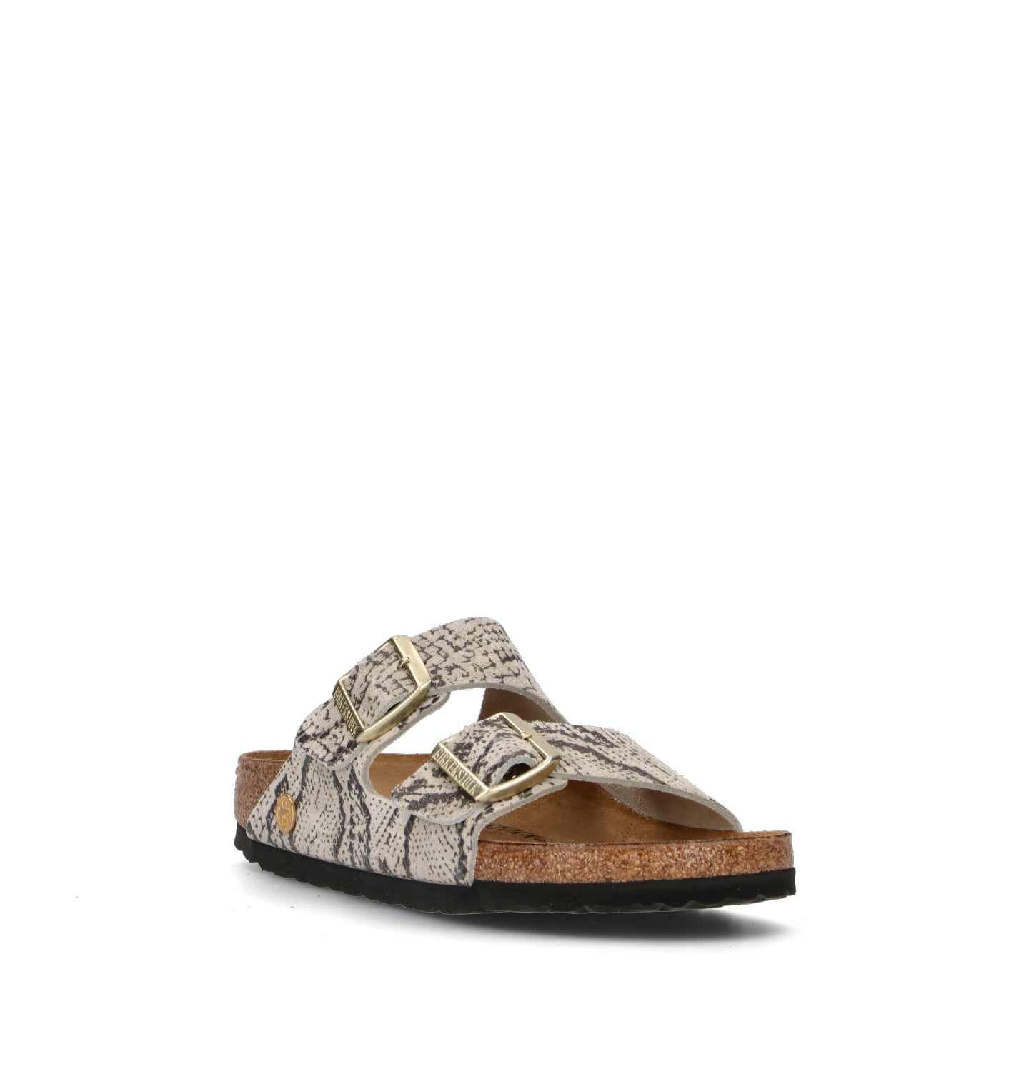 BIRKENSTOCK ARIZONA Ciabatta donna snake oyster in suede