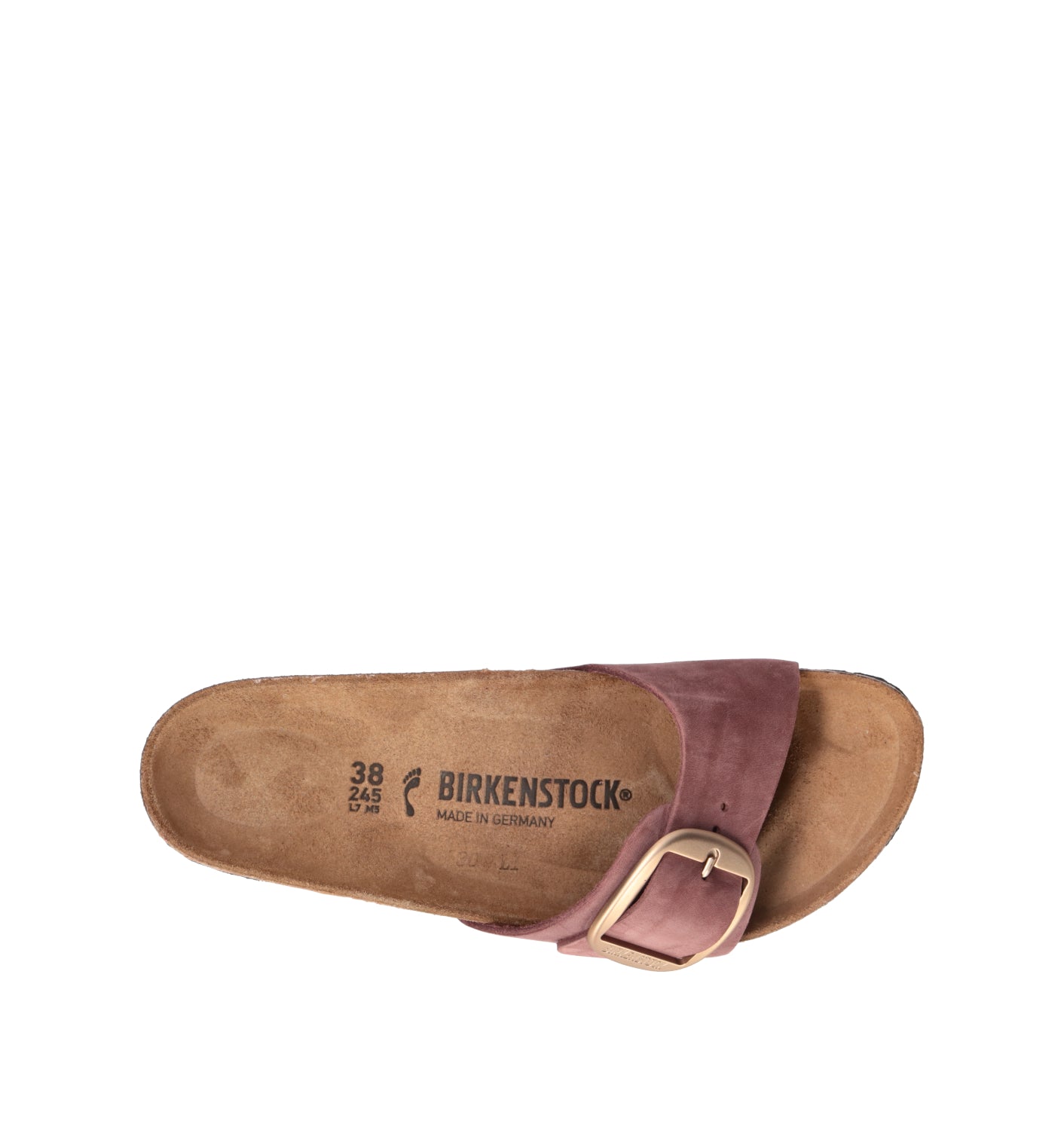 BIRKENSTOCK MADRID BIG BUCKLE Ciabatta donna pepper in nabuk