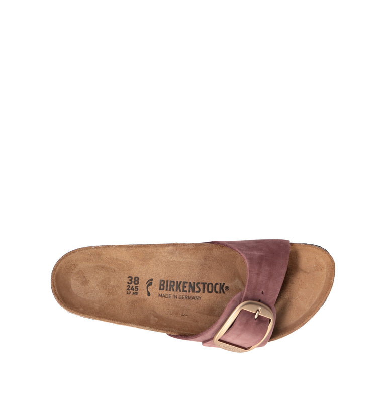 BIRKENSTOCK MADRID BIG BUCKLE Ciabatta donna pepper in nabuk