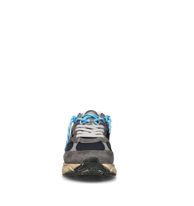 CRIME Sneaker uomo grigia