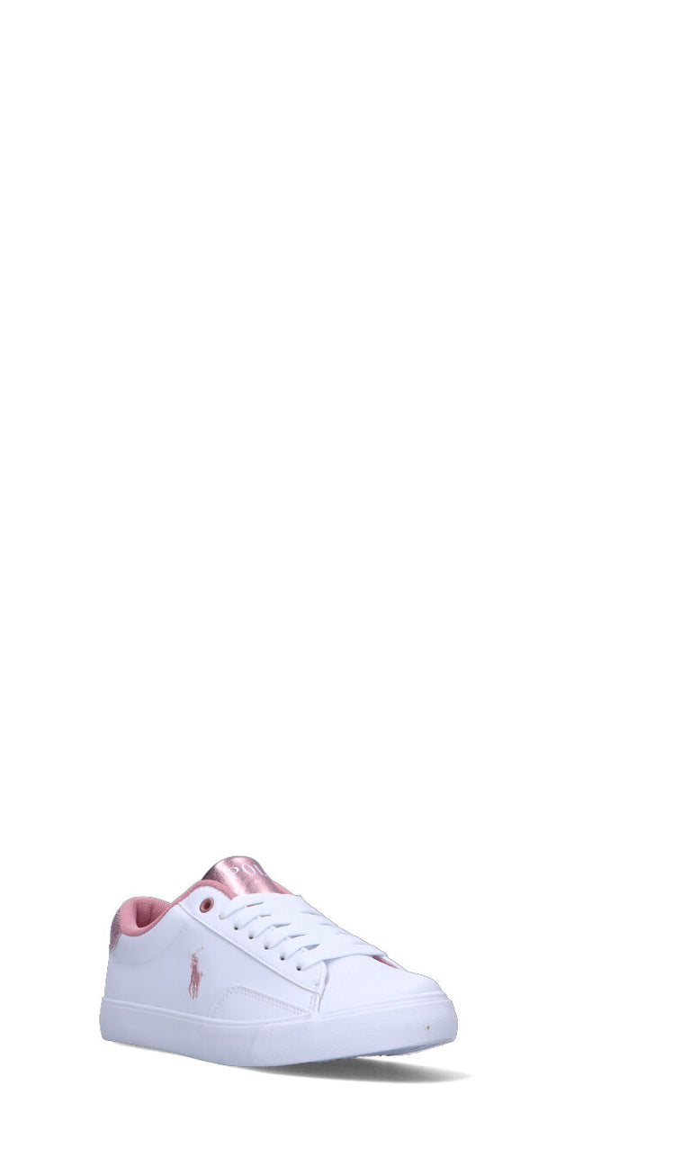 POLO RALPH LAUREN Sneaker ragazza bianca rosa Quellogiusto
