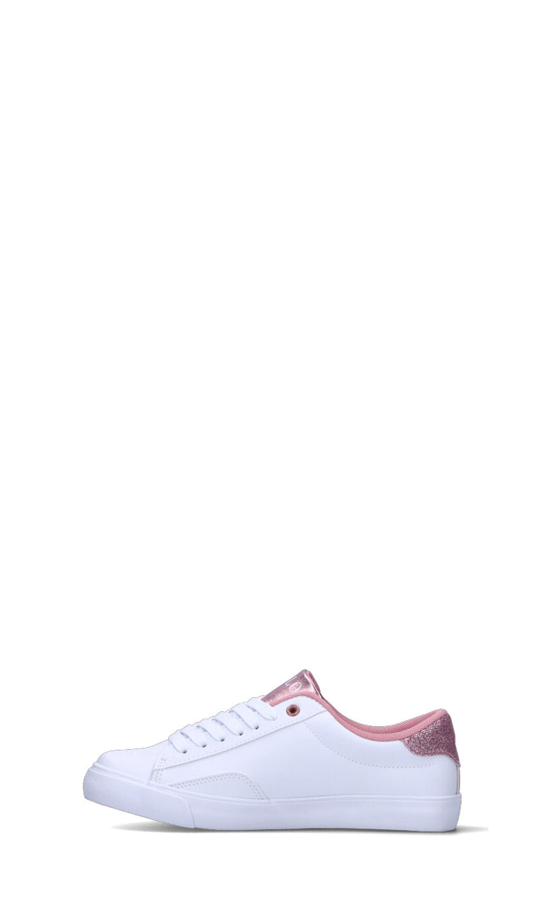 POLO RALPH LAUREN Sneaker ragazza bianca/rosa