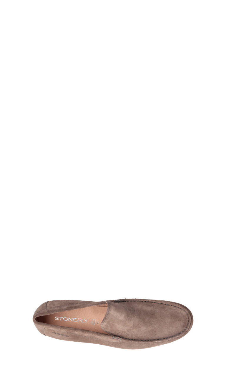 STONEFLY Mocassino uomo taupe in suede