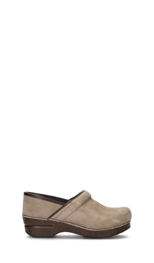 DANSKO Zoccolo donna taupe in suede