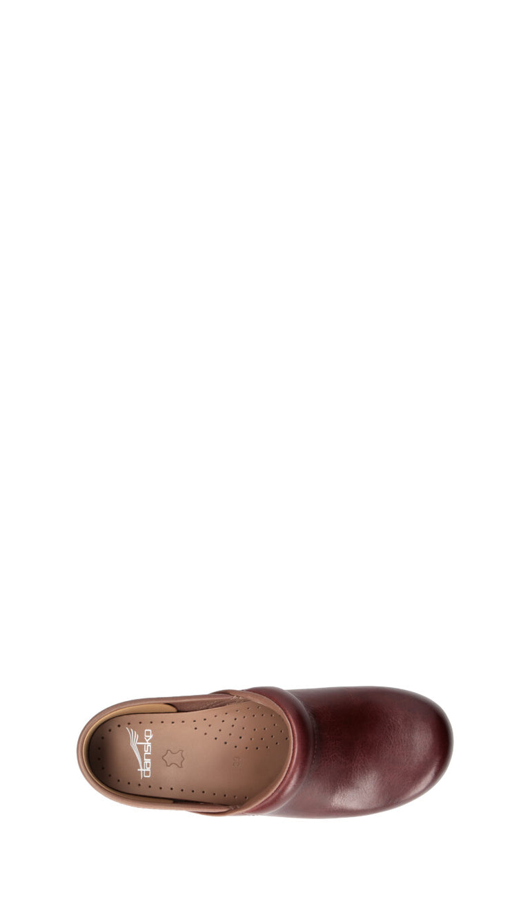 DANSKO Zoccolo donna marrone in pelle