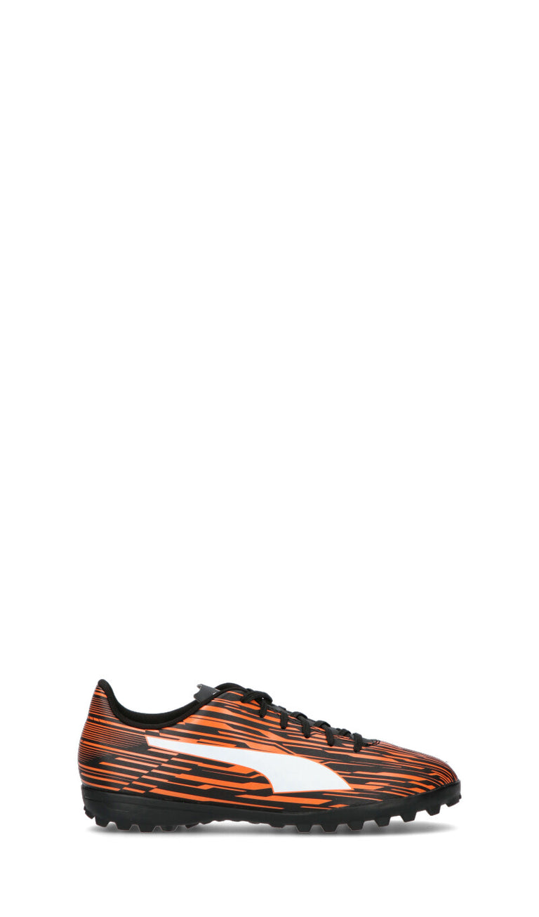 PUMA RAPIDO III TT Scarpa calcetto uomo arancio/nera
