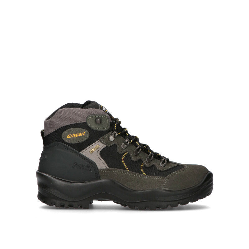 GRISPORT Scarpa trekking uomo grigia in pelle