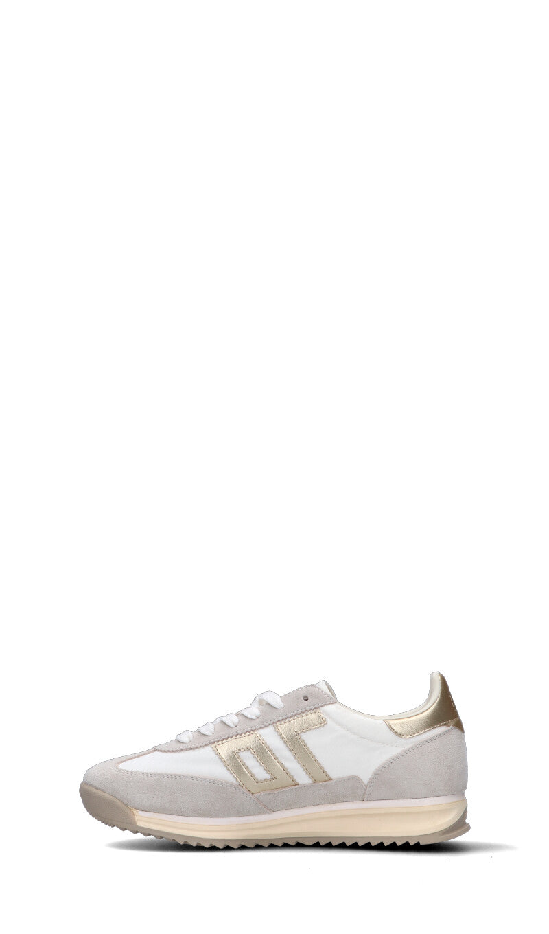 BACK 70 Sneaker donna bianca/oro