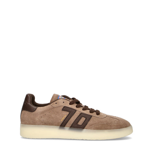 BACK 70 Sneaker uomo taupe/marrone in suede