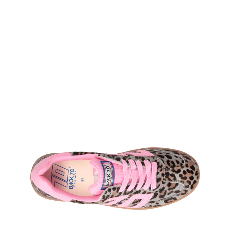 BACK 70 Sneaker donna maculata in cavallino
