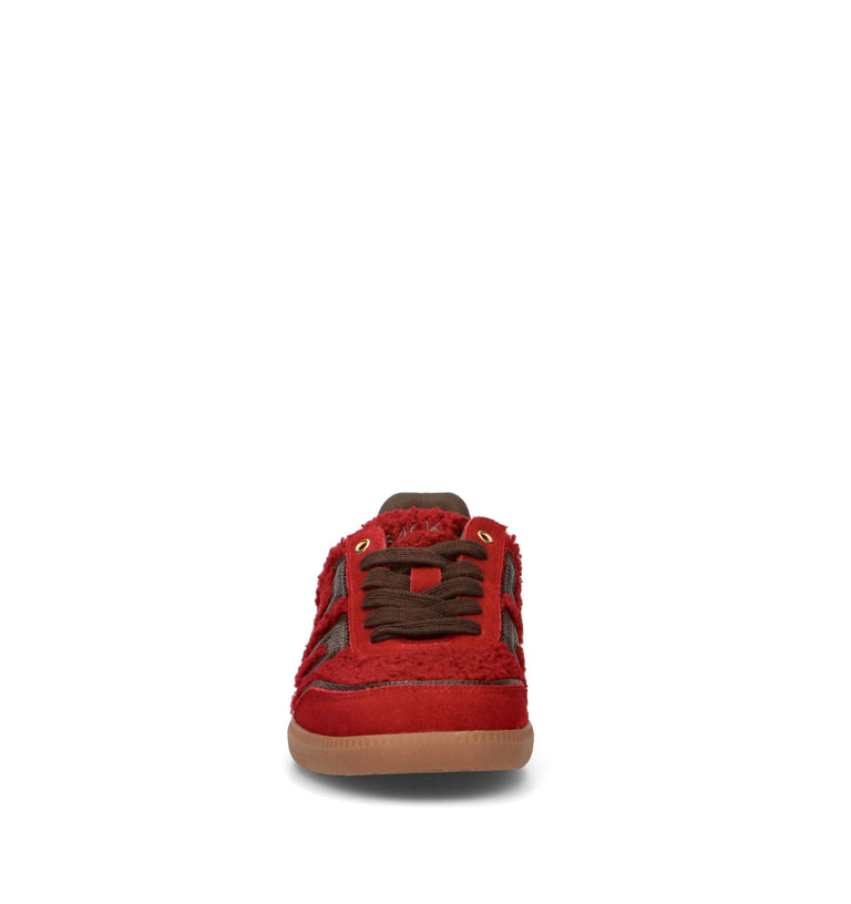 BACK 70 Sneaker donna rossa/marrone