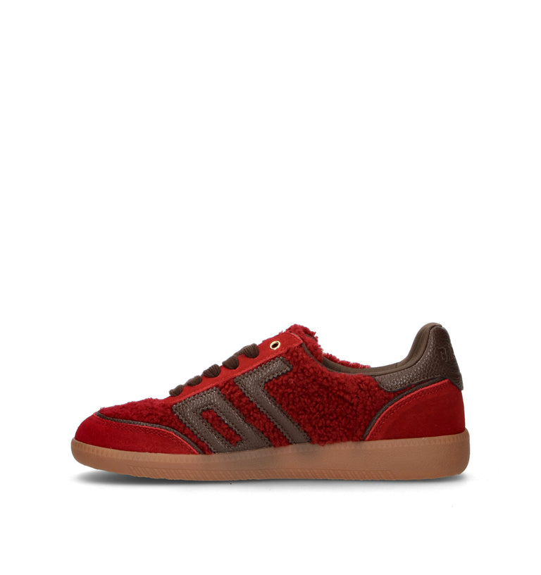 BACK 70 Sneaker donna rossa/marrone