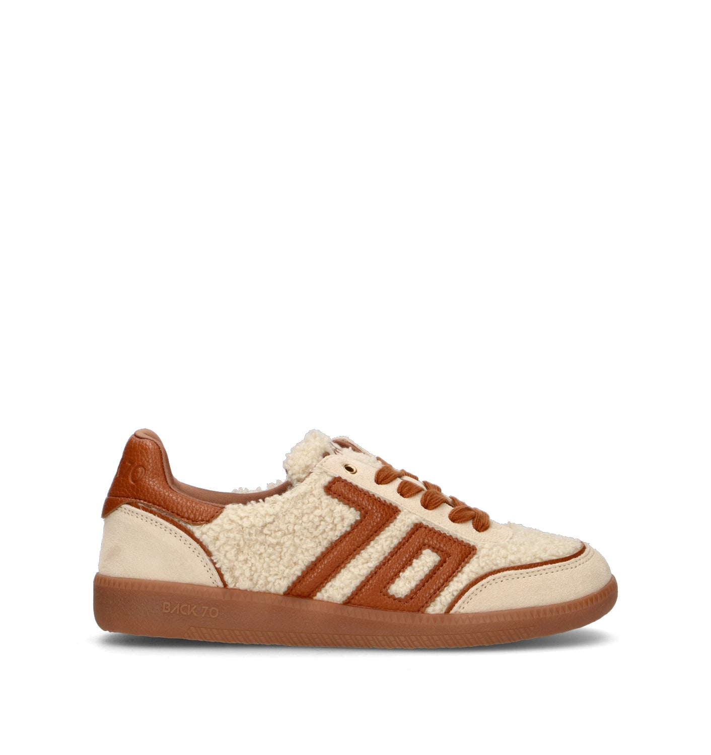 BACK 70 Sneaker donna panna/marrone